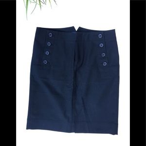 GAP black woman skirt